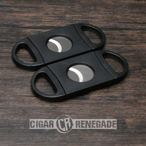 Asylum Double Blade Stainless Steel Exact-Cut Cigar Cutter_2