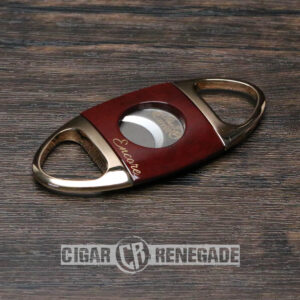 EP Carrillo Encore Double Blade Stainless Steel Sure-Cut Cigar Cutter_1